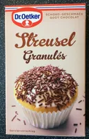 Granulés chocolat