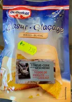 Glaçage blanc
