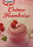 Crème framboise