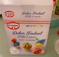 Dekor Fondant / Pâte à sucre, bunt / colorée