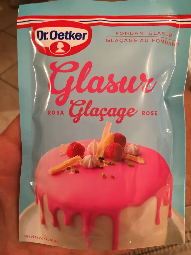 Glaçage Rose