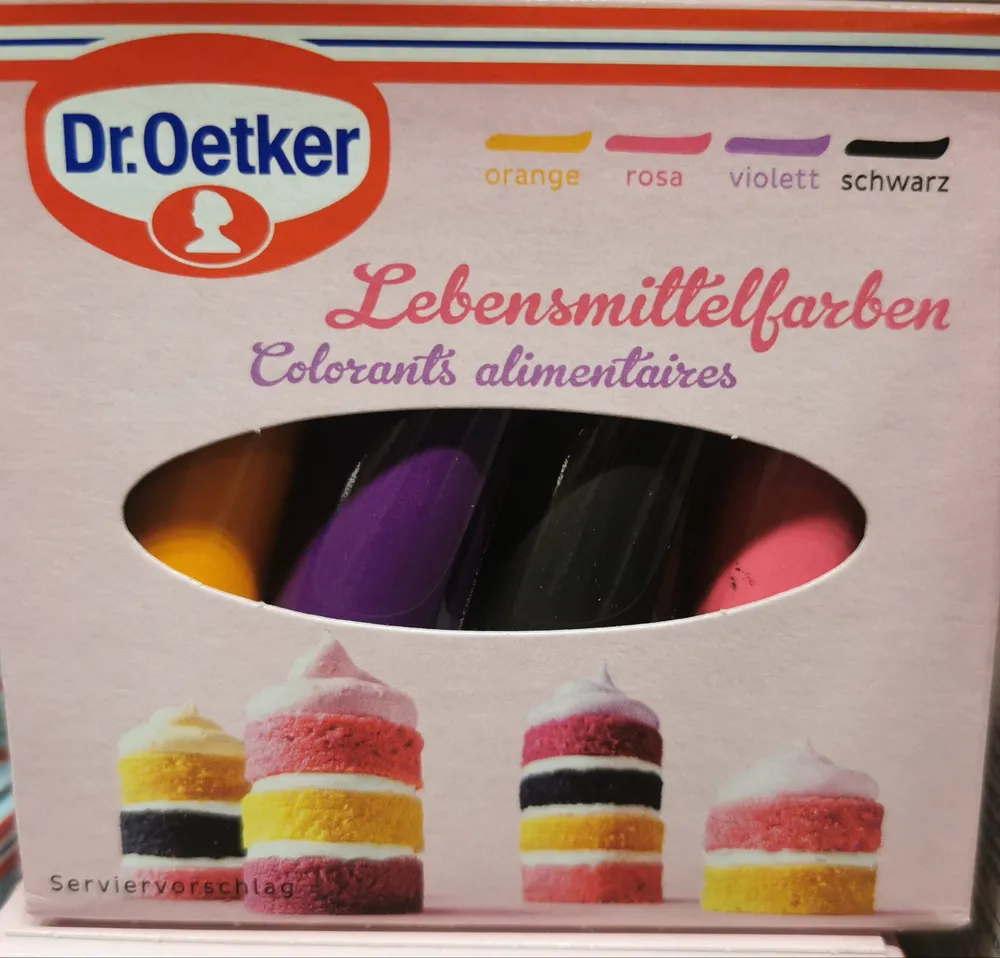 Colorants alimentaires