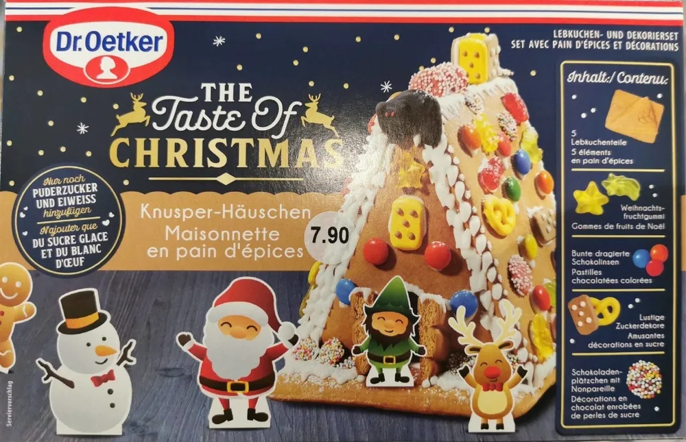The Taste of Christmas Maisonnette en pain d'épices