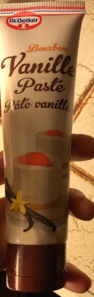 Pâte vanille Bourbon