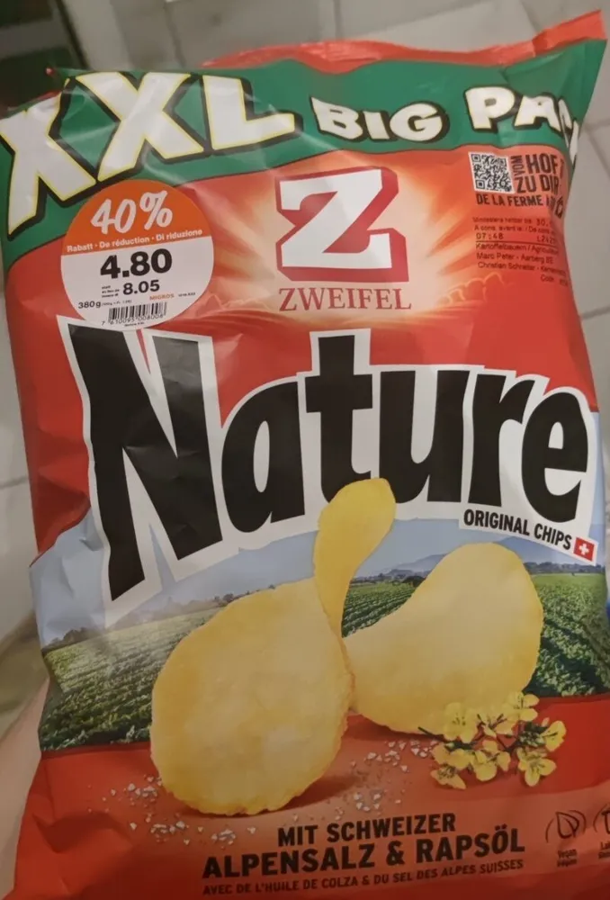 BigPack XXL Nature Original Chips