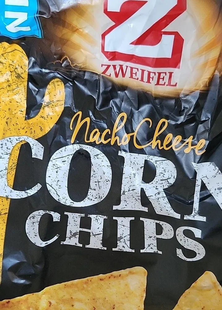 Nacho corn chips