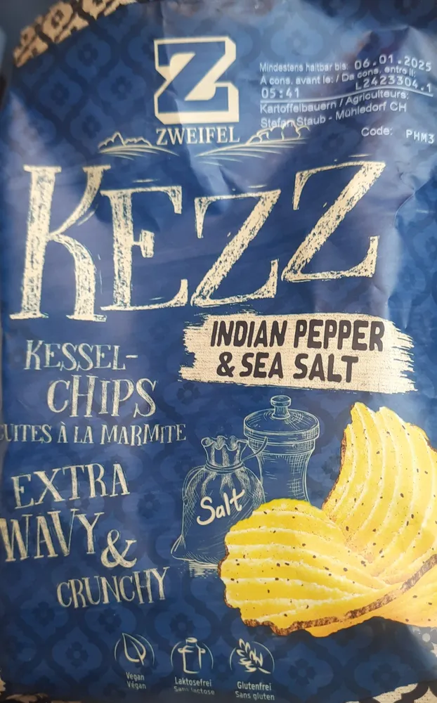 KEZZ Indian Pepper & Sea Salt