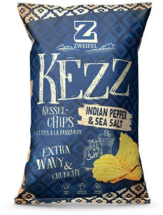 Kezz Chips Indian Pepper & Sea Salt