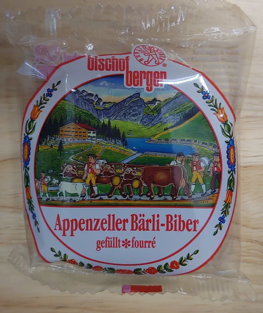 Appenzeller Bärli-Biber gefüllt