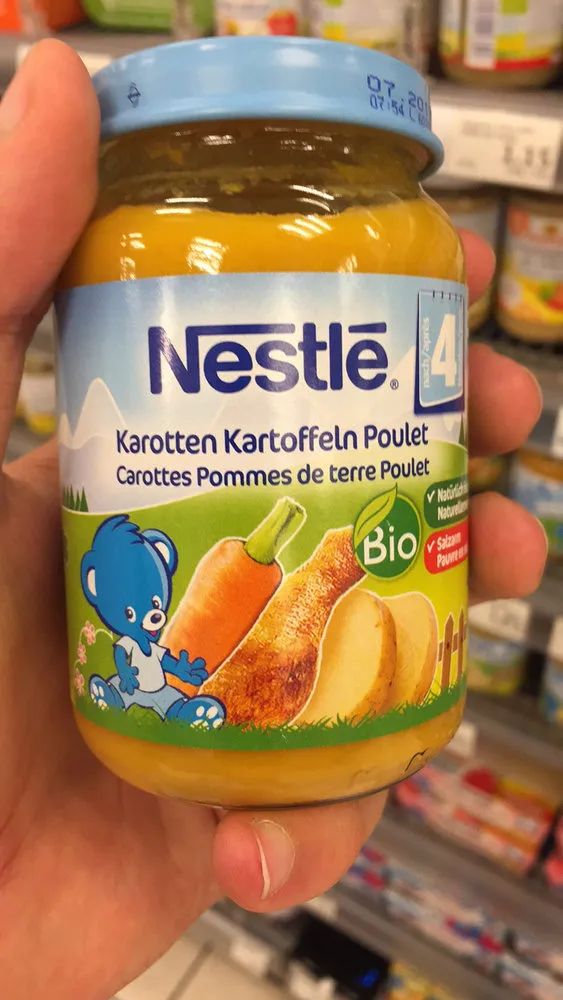 Carottes pommes de terre poulet
