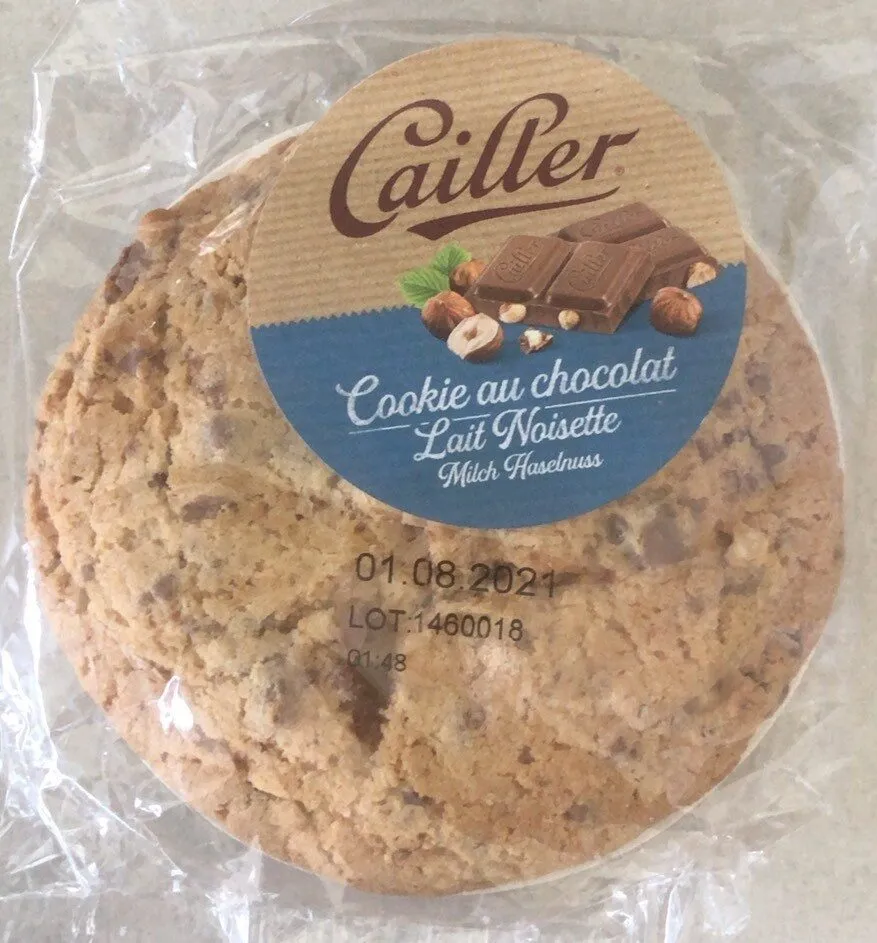 Cookie au chocolat Lait Noisette