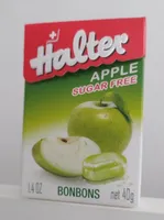 Halter Bonbons Apple Sugar Free