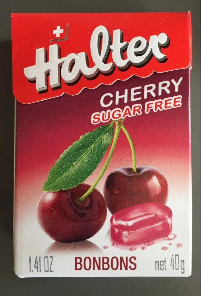 Halter Bonbons Cherry Sugar Free