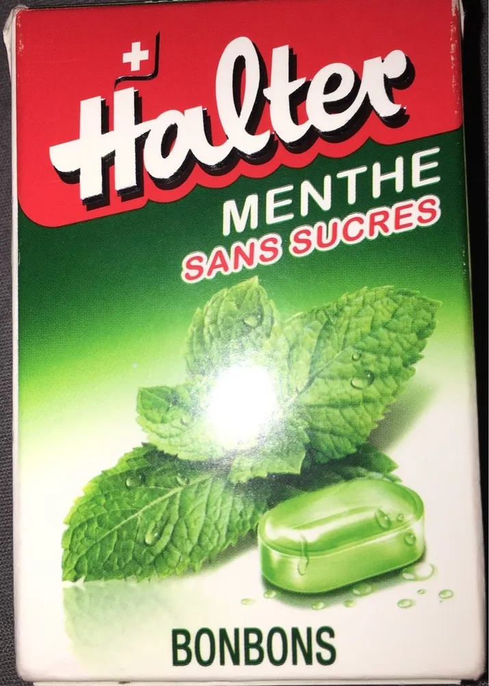 Halter Bonbons Mint Sugar Free