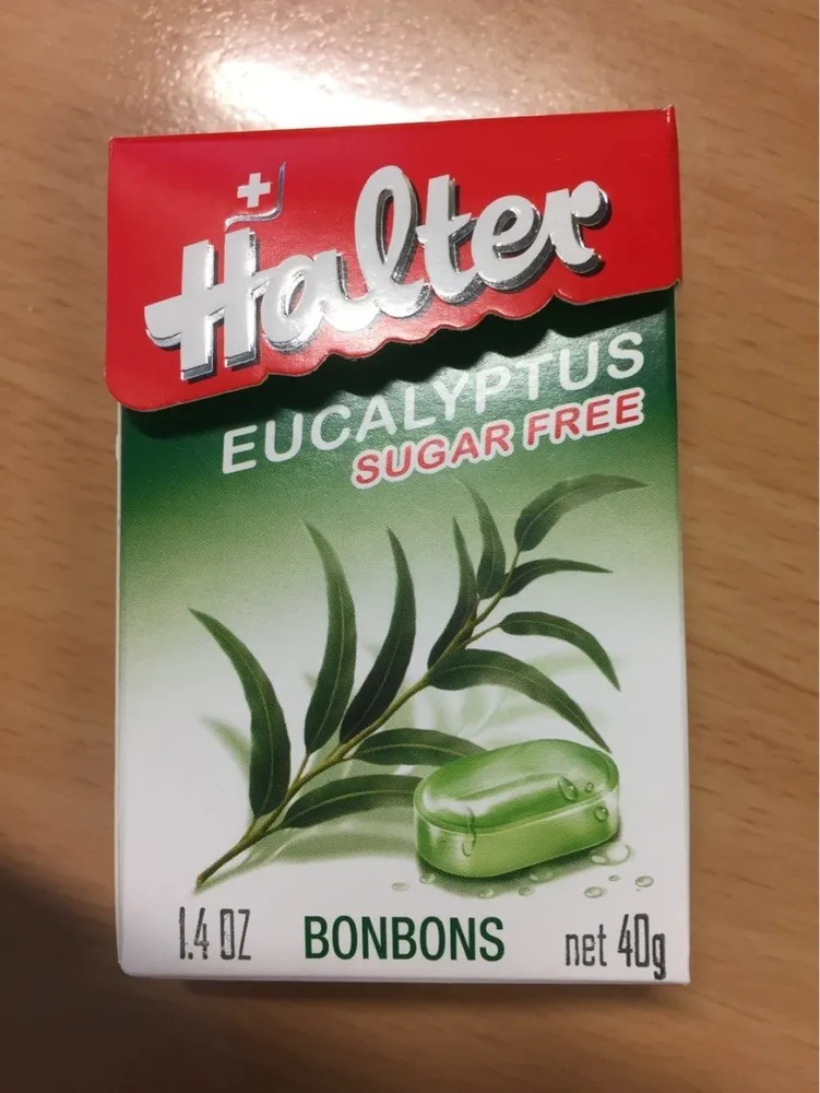 Halter Bonbons Eucalyptus Sugar Free