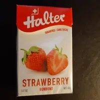 BONBON HALTER SANS SUCRE FRAISE