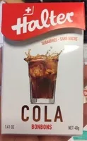 Bonbon Halter Sans Sucre Cola