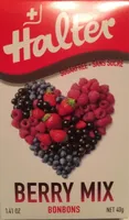 Bonbon sans sucres BERRY MIX