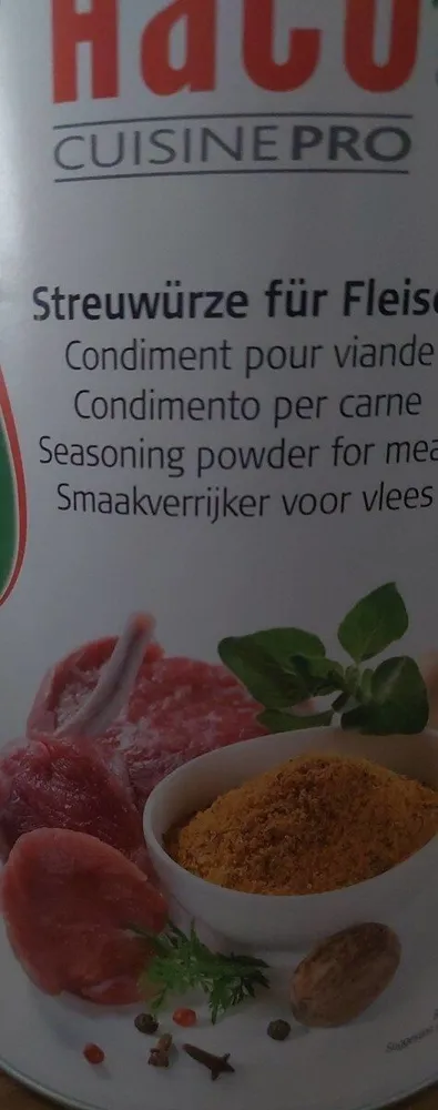 Streuwürze für Fleisch