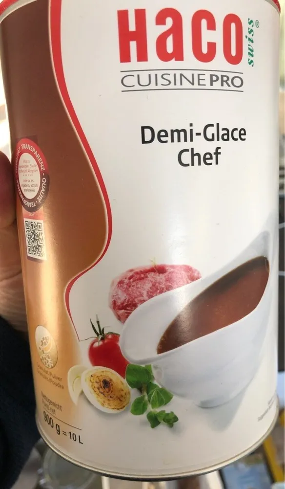 Haco demi-glace chef