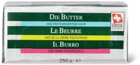 Le beurre de crème pasteurisée