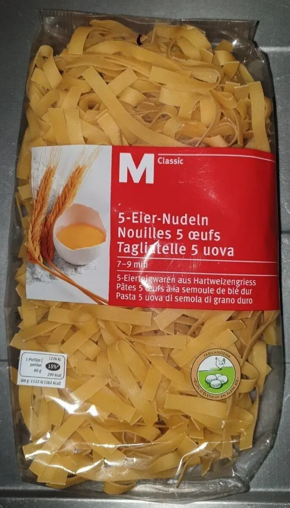 Nouilles 5 oeufs