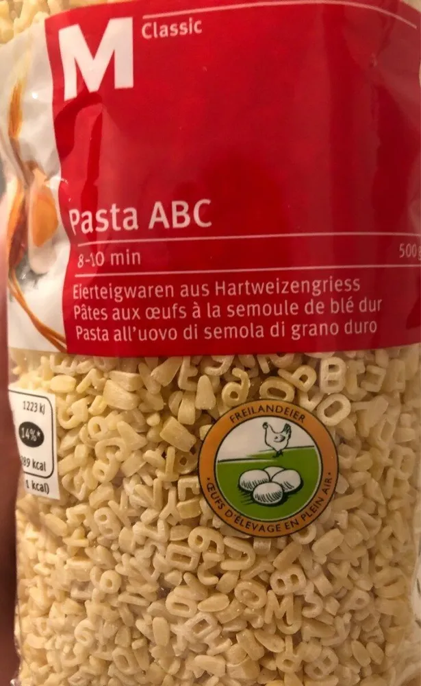 Pasta ABC