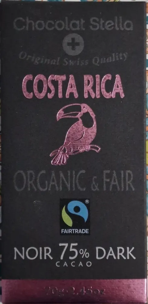 Costa Rica noir 75% cacao