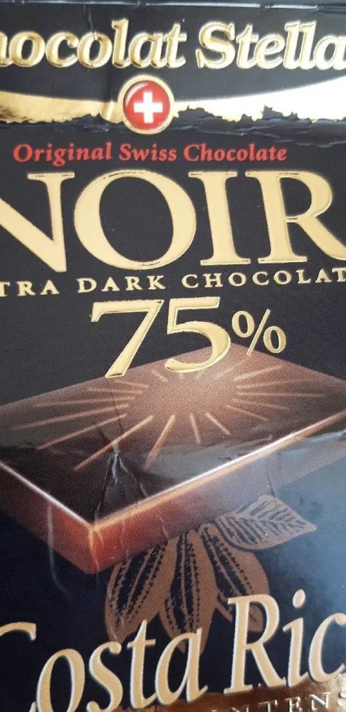 Chocolat noir 75% Costa Rica