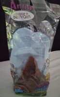 Chocolat au lait décoré
