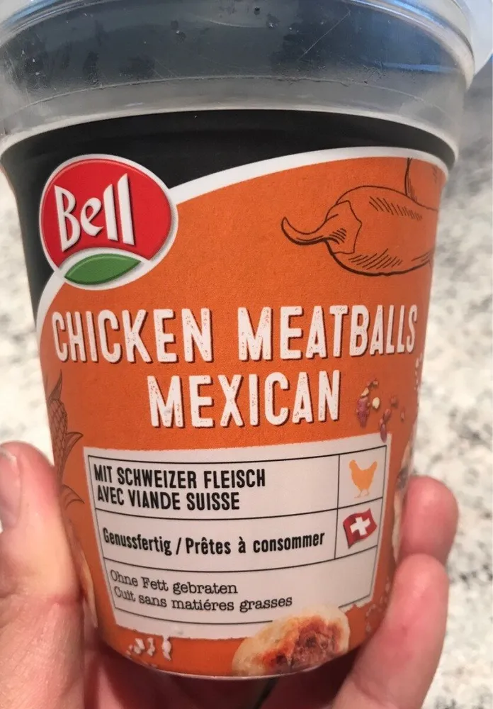Chicken meatballs mexican