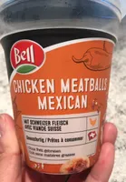 Chicken meatballs mexican