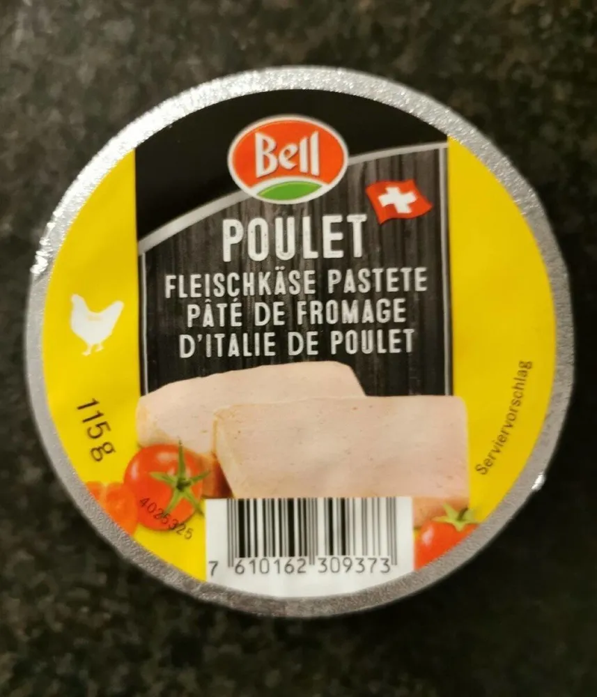Pâte de fromage d Italie de poulet