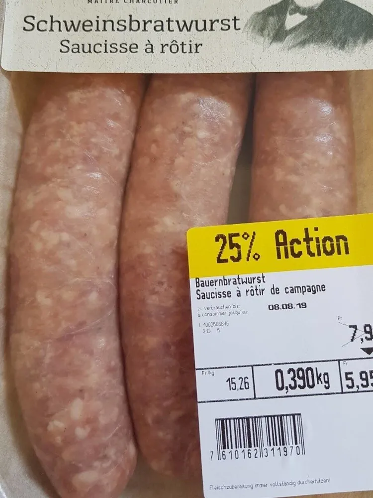 Saucisse à rôtir de campagne