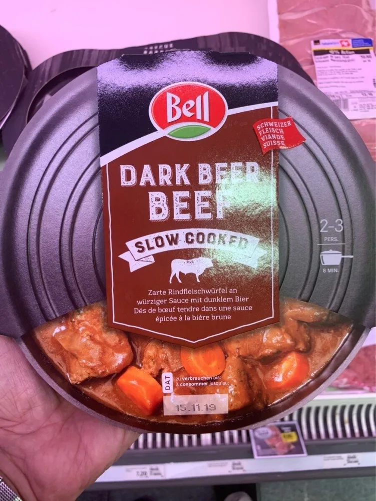 Dark beer beef