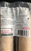 St.Galler Kalbsbratwurst