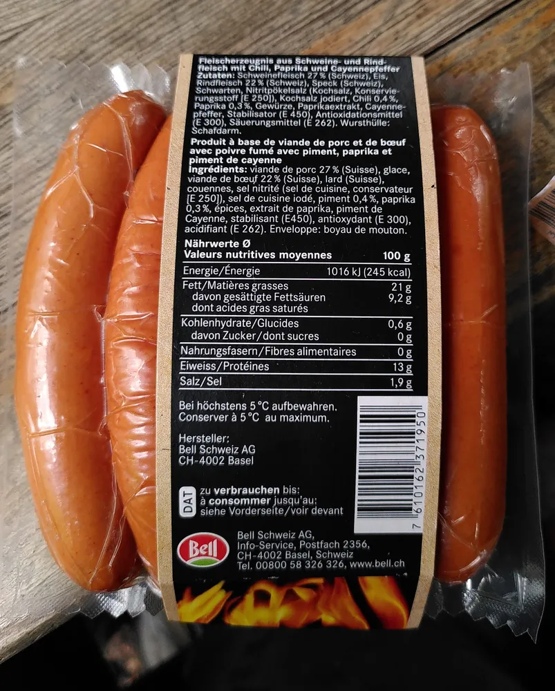 grillwurstmit peperoncini
