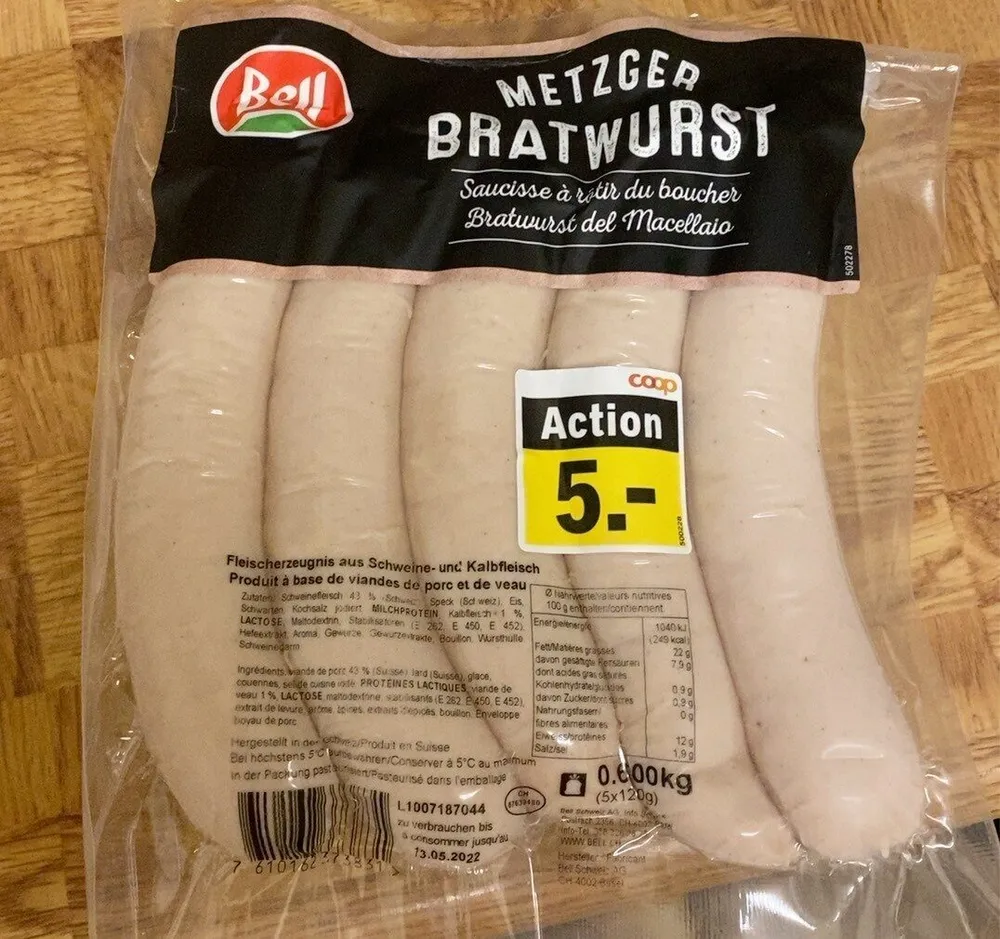 Metzger Bratwurst