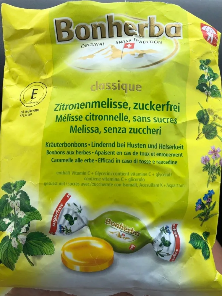 Mélisse citronnelle sans sucres