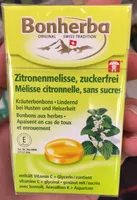 Mélisse citronnelle sans sucres