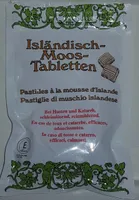Pastilles à la mousse d'Islande