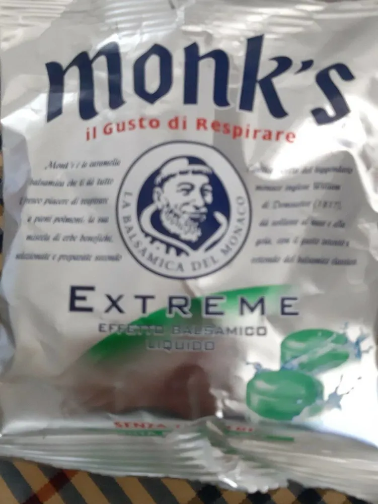 Caramelle Monk's Extreme Bals Incartate Menta