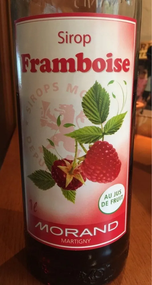 Sirop Framboise Au Jus Fruit Morand 1 L, 1 Litre