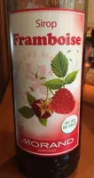 Sirop Framboise Au Jus Fruit Morand 1 L, 1 Litre