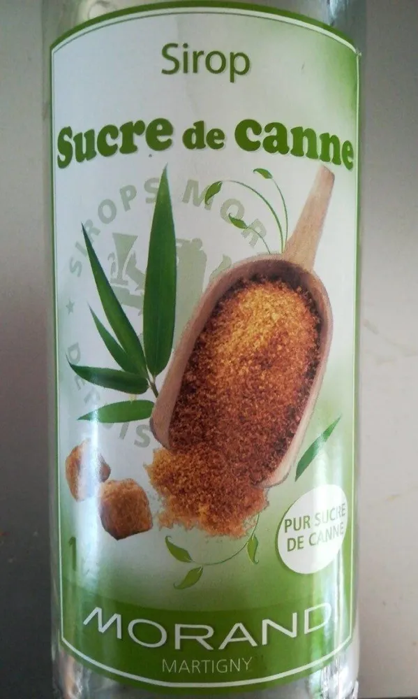 Sirop sucre de canne