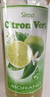 Sirop Citron Vert Morand 1 l, 1 Bouteille