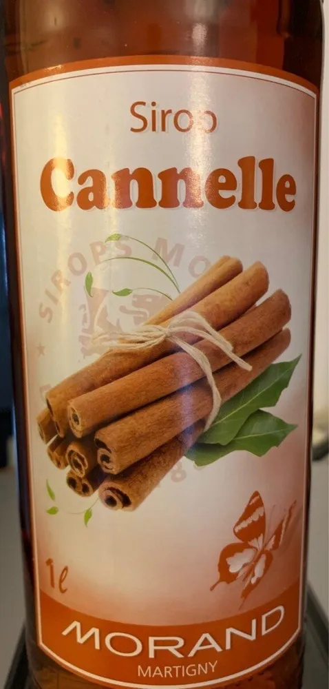 Sirop cannelle
