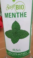 Sirop menthe bio