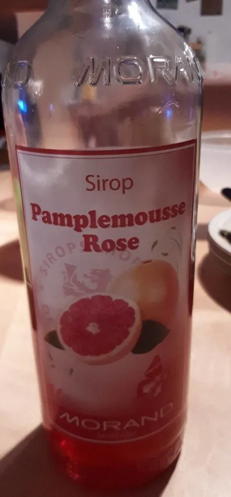 Sirop Morand Pamplemousse rose
