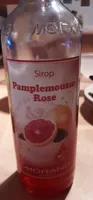 Sirop Morand Pamplemousse rose